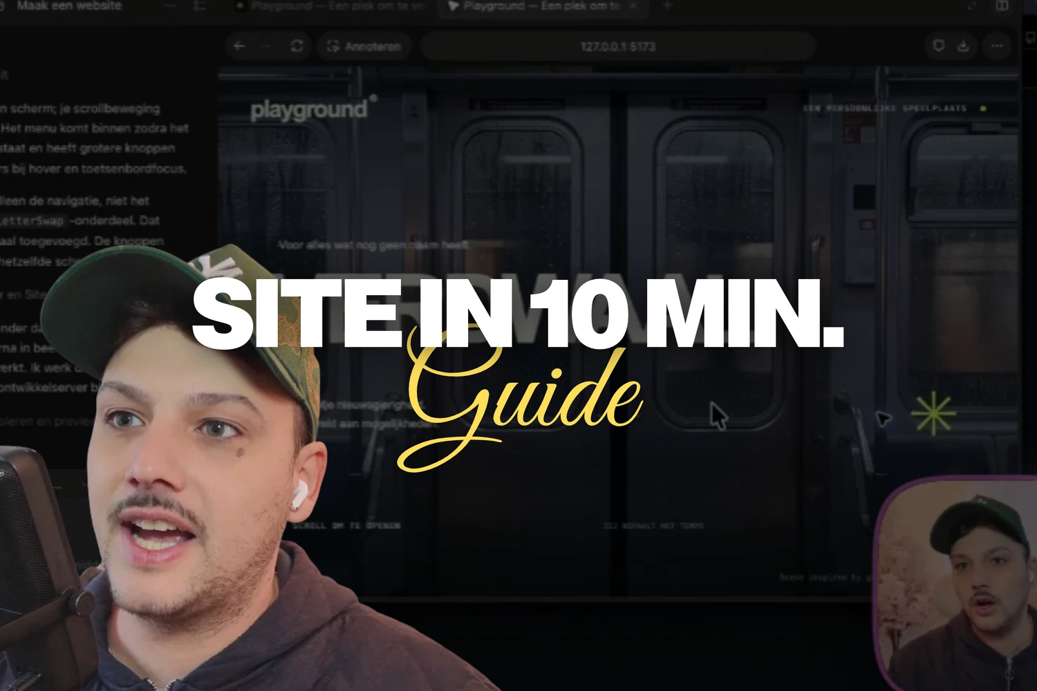 Cover van Zo maak ik binnen 10 minuten een prachtige website met AI